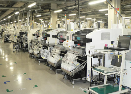 公司生產(chǎn)車間-流水線