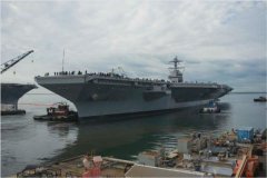 廣州國(guó)際快遞-美議員批“福特”號(hào)：投入130億美元，買了艘駁船